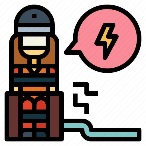 Chair, electric, execute, prisoner, punishment, shock icon - Download on Iconfinder