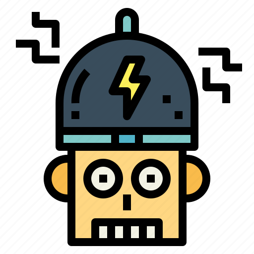 Electric, execute, helmet, prisoner, punishment, shock icon - Download on Iconfinder