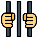 hand, jail, prison, prisoner, punishment