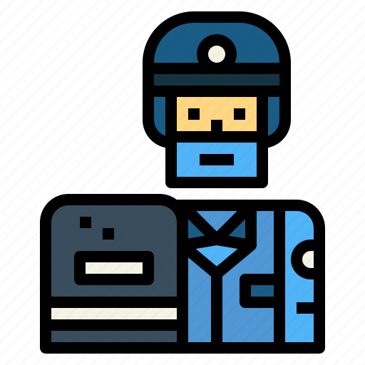 Armour, guard, helmet, prison, warder icon - Download on Iconfinder