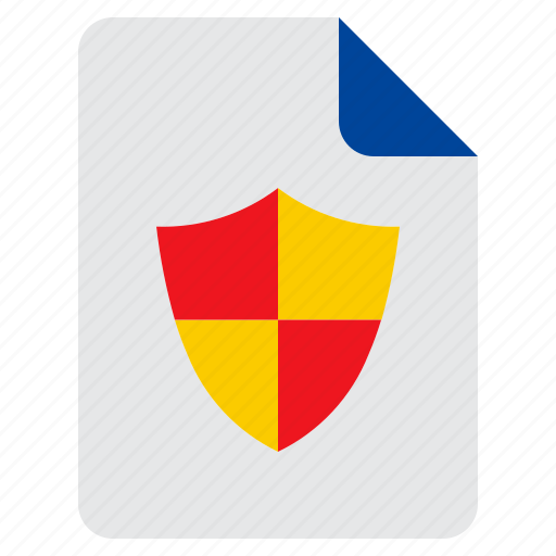 Document, file, secure, protection icon - Download on Iconfinder