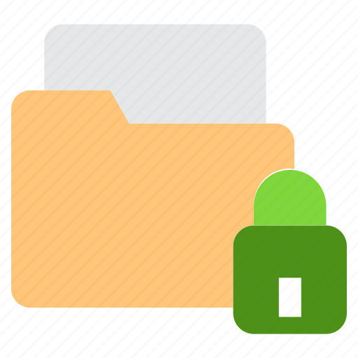 Files, lock, private, folder icon - Download on Iconfinder