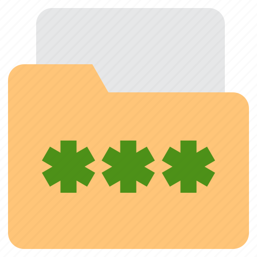 Folder, lock, password, protection icon - Download on Iconfinder