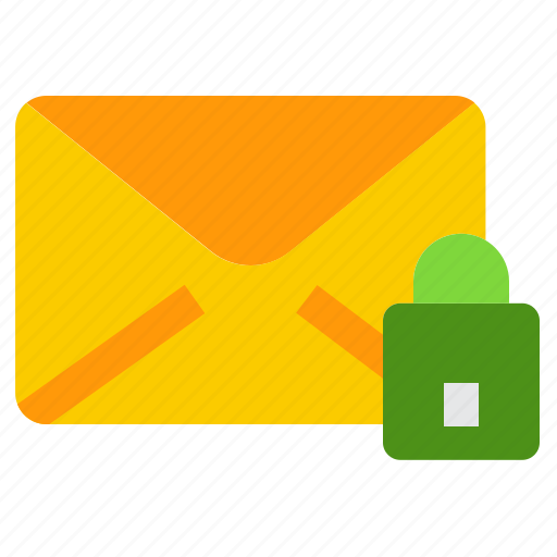 Lock, message, email, private icon - Download on Iconfinder