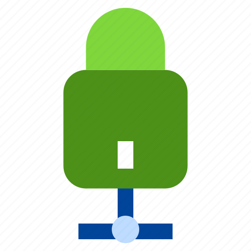 Protection, lock, network, sharing icon - Download on Iconfinder