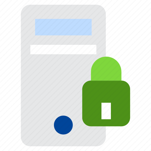 Secure, lock, protection, pc icon - Download on Iconfinder