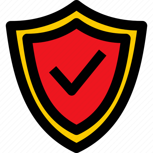 Check, secure, protection, shield icon - Download on Iconfinder