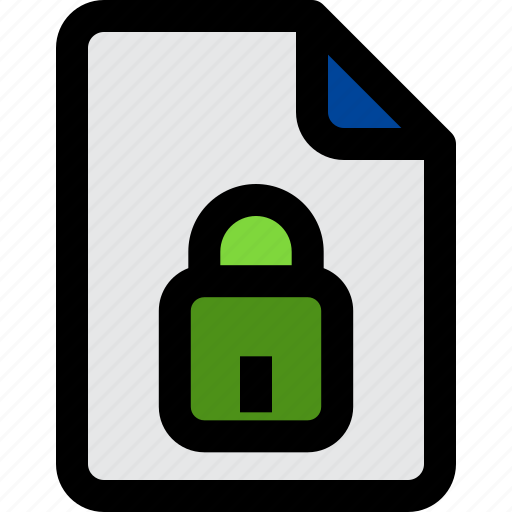 File, secure, protection, private icon - Download on Iconfinder
