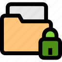 files, lock, private, folder