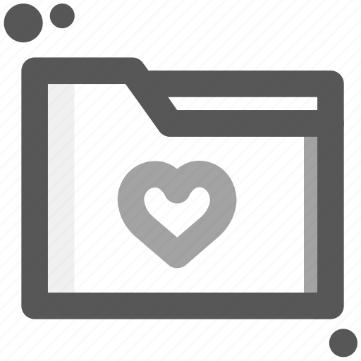 Computer, connectivity, document, folder, folder heart, more, social icon - Download on Iconfinder