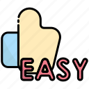 easy to use, hand, gesture, easy, business, product, marketing 