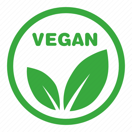 Vegan, natural, leaf, food, label, badge, vegetarian icon - Download on Iconfinder