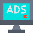 ads, advertisement, banner, browser, monitor, online, marketing