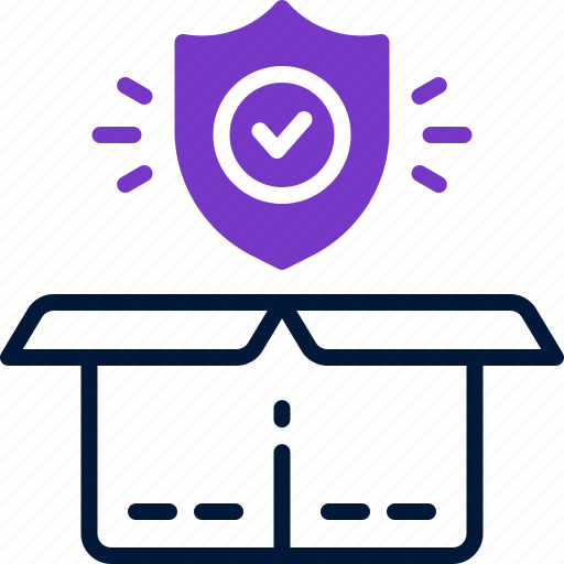 Product, protection, shield, security, check icon - Download on Iconfinder