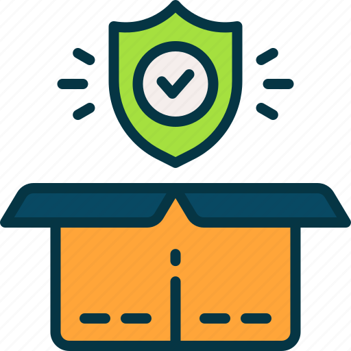 Product, protection, shield, security, check icon - Download on Iconfinder
