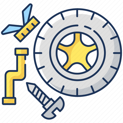 Car maintenance, repair service, spare part icon, spare parts icon - Download on Iconfinder