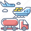 delivery service, freight transportation, shipping, shipping icon 