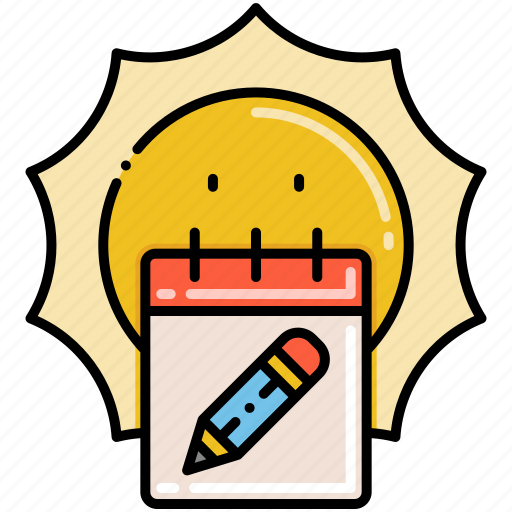 Daily, diary, log, notepad icon - Download on Iconfinder