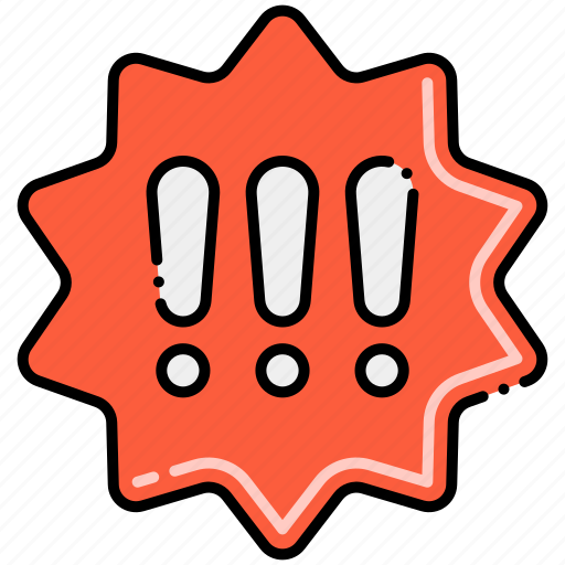 Exclamation mark, high, priority icon - Download on Iconfinder