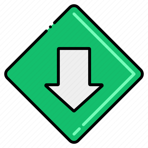 Arrow, down, low, priority icon - Download on Iconfinder