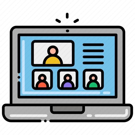 Meeting, online, web icon - Download on Iconfinder