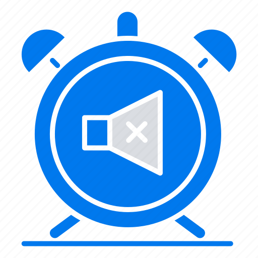 Alarm, clock, mute, off, sound icon - Download on Iconfinder