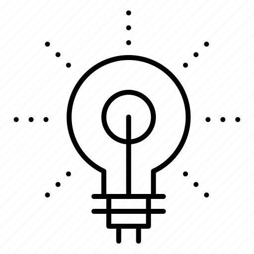 Bulb, glow, idea, insight, inspirating icon - Download on Iconfinder