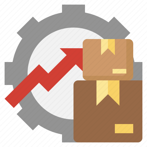 Increase, productivity, growth, optimization, business, and, finance icon - Download on Iconfinder