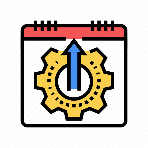 Date, productivity, working, calendar, manage, process icon - Download on Iconfinder