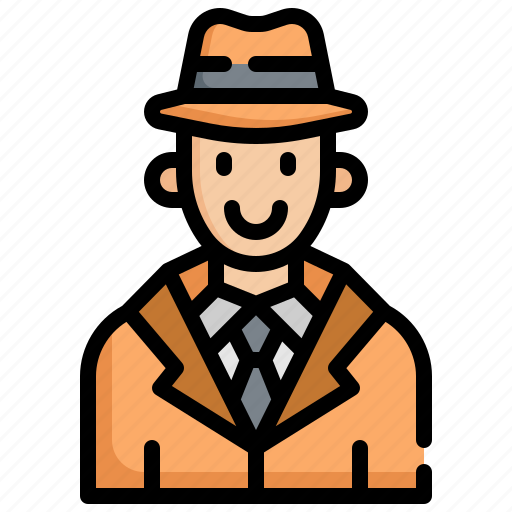 Detective, stalking, investigator, undercover, private icon - Download on Iconfinder
