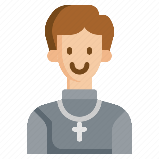 Pastor, priest, christian, religious, profession icon - Download on Iconfinder