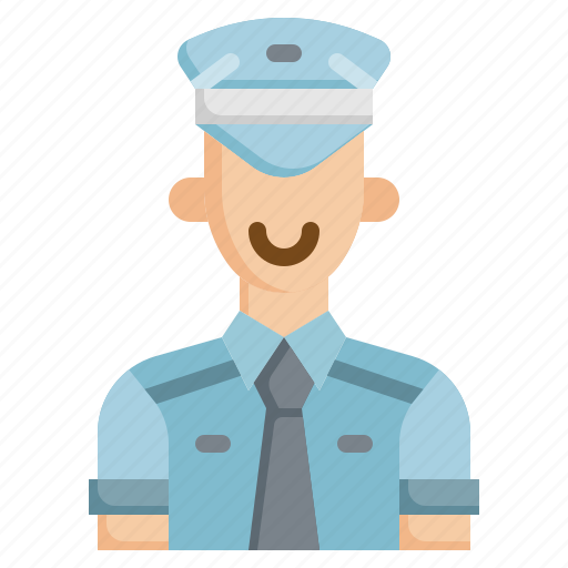 Policeman, guard, user, profile, professions, jobs icon - Download on Iconfinder