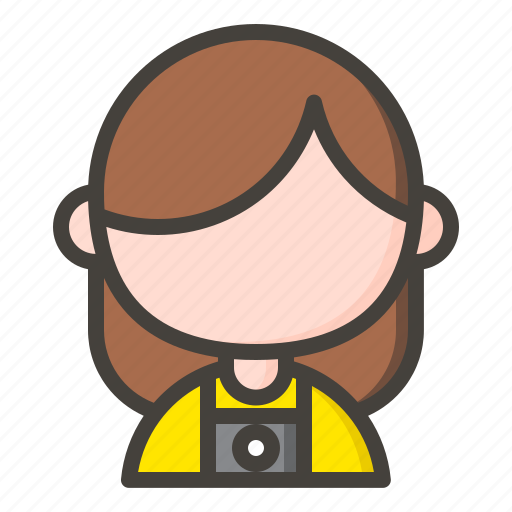 Avatar, female, girl, photographer, woman icon - Download on Iconfinder