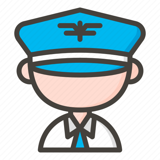 Avatar, captain, crew, pilot icon - Download on Iconfinder