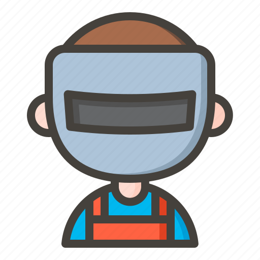 Avatar, man, mask, welder, welding icon - Download on Iconfinder