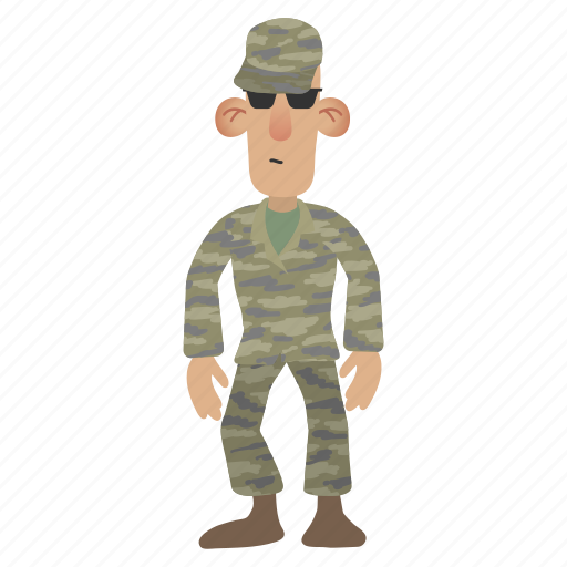 Army, helmet, man, military, person, smiling, soldier icon - Download on Iconfinder