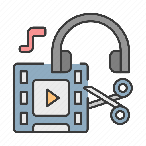 Career, editor, film, headphone, profession, sound, video icon - Download on Iconfinder
