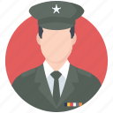 professional, avatar, general, military, police, profession