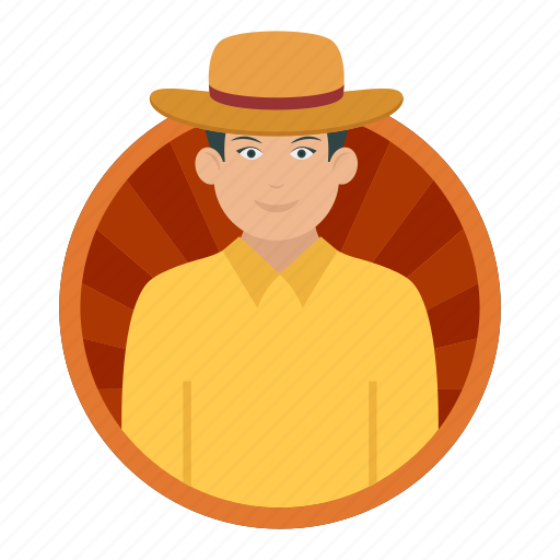 Cowboy, gunman, hat, man, avatar icon - Download on Iconfinder