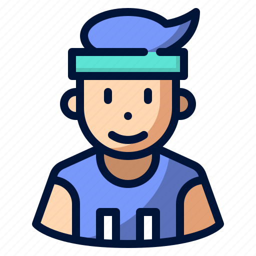 Athlete, avatar, man, professional, sport icon - Download on Iconfinder