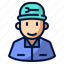 avatar, man, mechanic, repair, technician