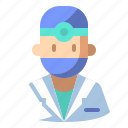 avatar, dentist, doctor, man, medical