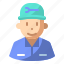 avatar, man, mechanic, repair, technician 