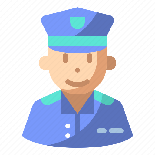 Avatar, man, police, policeman, professional icon - Download on Iconfinder