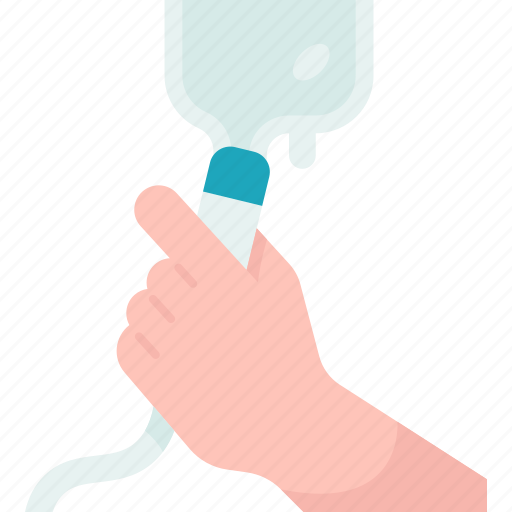 Saline, drip, intravenous, check, monitor icon - Download on Iconfinder