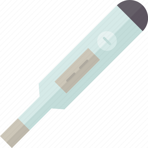 Thermometer, fever, temperature, measurement, instrument icon - Download on Iconfinder
