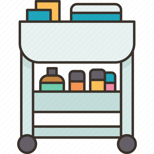 Cart, nursing, medicine, trolley, hospital icon - Download on Iconfinder