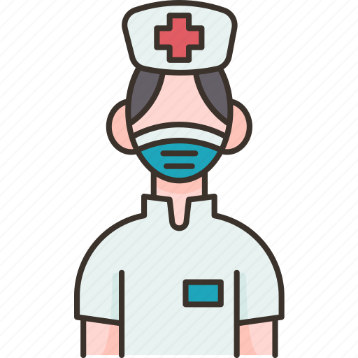 Mask, nurse, medical, healthcare, hospital icon - Download on Iconfinder