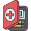 medicine, bag, emergency, aid, kit 