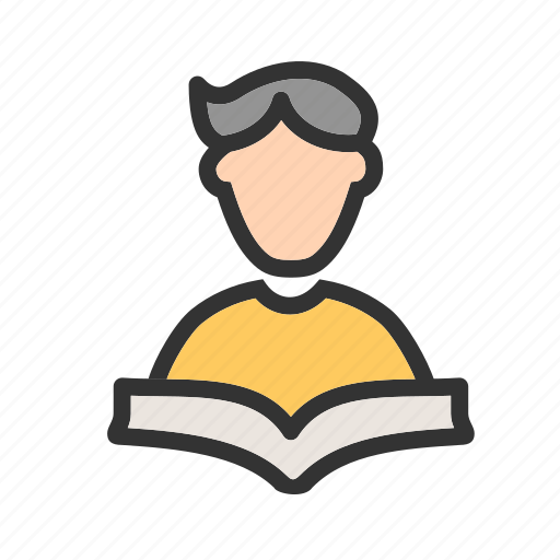 College, education, male, school, student, students, university icon - Download on Iconfinder